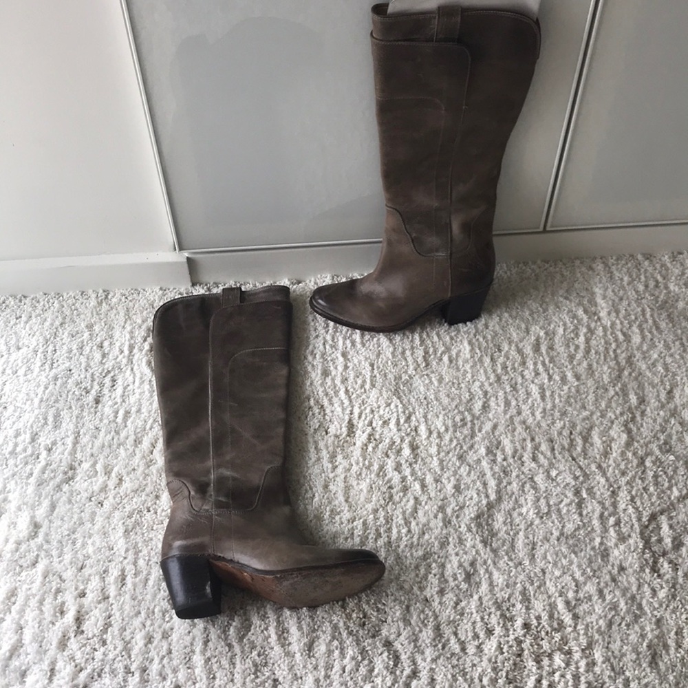 Gently used Frye boots